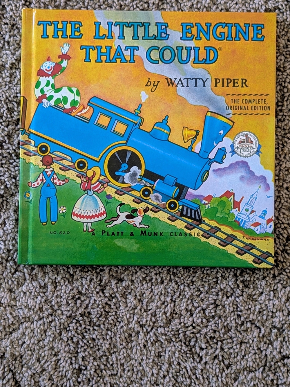 ​"The Little Engine That Could" by Watty Piper (Hardcover / Platt & Munk Classic - Picture 2 of 2